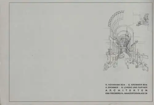 Hohmann / Bremmer: Architekten : H. Hohmann BDA, G. Bremmer BDA, H. Bremmer, B. Lorenz und Partner. Friedeberg. Werkbericht 1970 - 1980. Daten zur Nürogeschichte. 