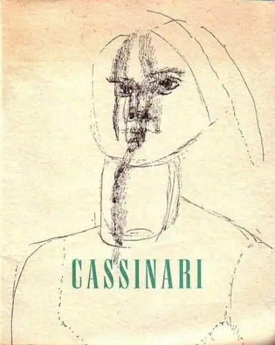 Cassinari, Bruno. - Haußmann, Fritz (Klischees): Bruno Cassinari. Ausstellung vom 19. November 1960 bis 8. Januar 1961 des Kunstvereins Darmstadt. 