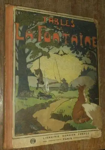 La Fontaine. - illustre par J. Grandville: Choix de Fables de La Fontaine. Album pour les Enfants avec de Nombreuses Illustrations par J. J. Grandville. 