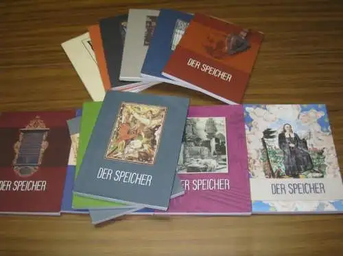 Der Speicher -  12 Ausgaben der Reihe aus dem Zeitraum 1996 - 2020 : Jahresschrift des Kreismuseums Finsterwalde  und des Vereins der Förderer. Es liegen vor: Hefte 1-2 1996 und 1997  / Hefte 4 -6  / Heft 10 / Hefte 12 -14 / Hefte 16 -18 UND Heft 20