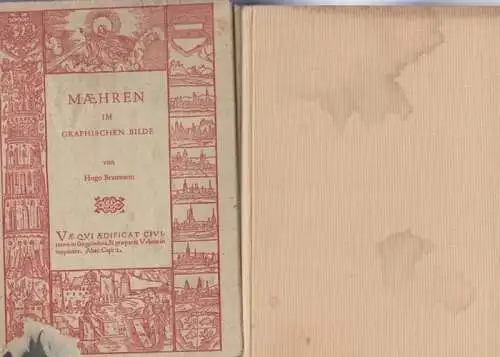 Bratmann, Hugo: Mähren im graphischen Bild ( = Adalbert Stifter Verein e. V. München, Veröffentlichungen der Wissenschaftlichen Abteilung, 5 ). 