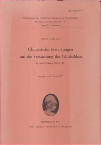 al-Hakim. - Josef van Ess: Chiliastische Erwartungen und die Versuchung der Göttlichkeit. Der Kalif al-Hakim (386-411 H.). - ( = Abhandlungen der Heidelberger Akademie der Wissenschaften, philosophisch-historische Klasse, Jahrgang 1977, 2. Abhandlung ). 