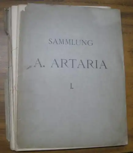 Rembrandt van Rijn.   Albrecht Dürer.   Artaria & Co. in Wien.   Sammlung August Artaria: Katalog der Privat Sammlung August Artaria.. 