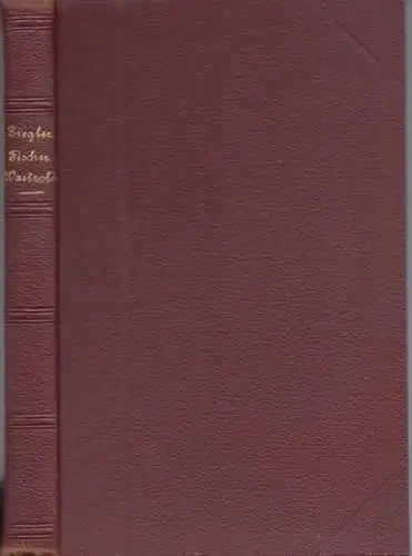 Ziegler, Leopold / Kuno Fischer / Waetzoldt, Stephan: Sammelband mit 3 Bänden in einem Buch: 1) Ziegler: Zur Metaphysik des Tragischen. Eine philosophische Studie. /.. 