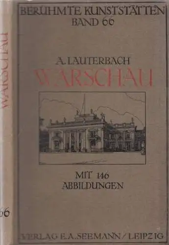 Lauterbach, A: Warschau - (= Berühmte Kunststätten, Band 66). 