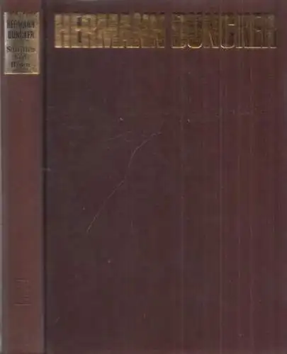 Duncker, Hermann - Heinz Deutschland, Karl Wille (Auswahl): Ausgewählte Schriften und Reden aus sechs Jahrzehnten. 