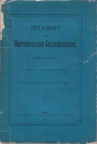 Zeitschrift des Westpreussischen Geschichtsvereins.   Damus, Günther, Kruse u.a. (Red.): Heft 47 : Zeitschrift des Westpreussischen Geschichtsvereins. Heft XLVII, 1904 : Aus dem Inhalt:.. 