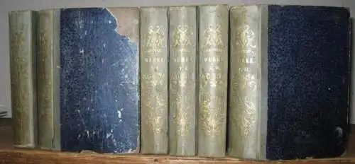 Shakespeare, William (hier: Shakspeare). - Übersetzt von August Wilhelm von Schlegel und Ludwig Tieck: Shakspeare 's dramatische Werke. Komplett mit 12 Bänden in 6 Büchern. 