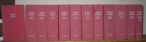 Fackel, Die. - Kraus, Karl (Hrsg.): Die Fackel. Komplett mit den Bänden 1 - 12, Nrn. 1 - 922, 1899 - 1936. Band 12 beinhaltet: 'Die letzten Tage der Menschheit.' Tragödie in 5 Akten. / Personenregister, zusammengestellt von Franz Ögg. 