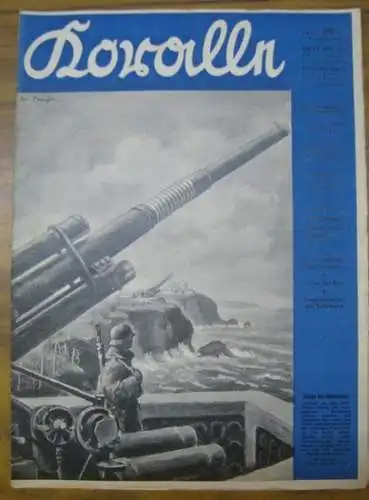 Koralle.   Hauptschriftleiter: Cläre With.   Diverse Autoren: Koralle. Neue Folge, 11. Jahrgang 1943, Heft 21, 8. August. Wochenschrift für Unterhaltung, Wissen, Lebensfreude.. 