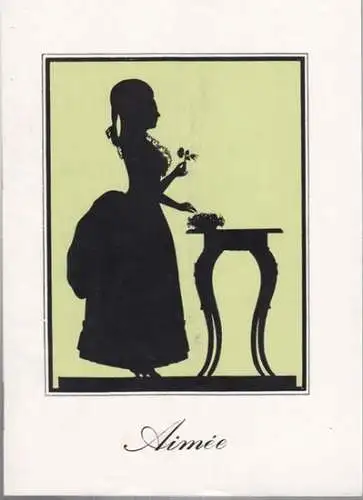 Renaissance - Theater Berlin. - Heinz Coubier: Aimee oder Der gesunde Menschenverstand. Komödie. Programmheft. Regie: Horst Balzer. Ausstattung: Jan Schlubach. Mit Gisela Peltzer als Aimee, Ernst Stankovski, Friedrich Siemers und Paul Heidemann. 