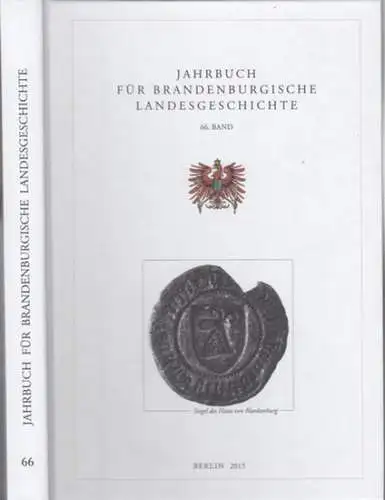 Jahrbuch für brandenburgische Landesgeschichte.   Bahl, Peter / Bergstedt, Clemens / Escher, Felix / Garlisch, Ines / Göse, Frank (Hrsg.): Jahrbuch für brandenburgische Landesgeschichte.. 