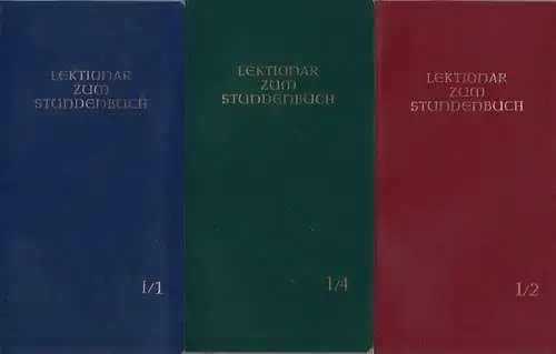 Lektionar.   Deutsche und Berliner Bischofskonferenz, Österr. Bischofskonferenz, Schweizer Bischofskonferenz, Bischöfe von Luxemburg, Bozen Brixen, Lüttich, Metz und  Straßburg  (Hrsg.): Lektionar. Die.. 