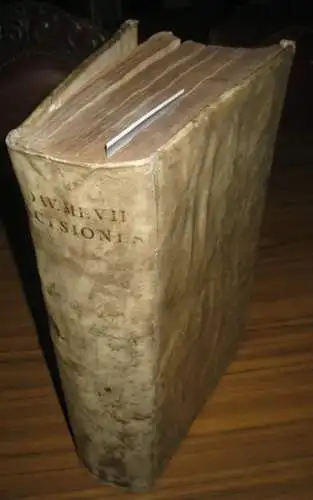 Mevius, David: Decisiones super causis praecipuis ad summum tribunal Regium Vismariense delatis ...   cura Johannis Jacobi a Ryssel. 2 Teile in einem Band. 