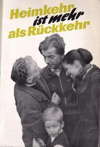 Reckhard, Olga und Wolfgang - Bezirksverband Wedding im Verband der Heimkehrer, Kriegsgefangenen und vermissten Angehörigen Deutschlands e.V. (Hrsg.): Heimkehr ist mehr als Rückkehr - Berichte aus Gefangenschaft und Heimkehr. (2 Teile in einem Band). 