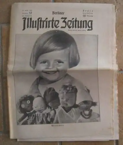 Berliner Illustrierte Zeitung. - Red.: Kurt Korff. - Ernst Gruber, Adolf Koelsch, Georg Hermann u. a: Berliner Illustrirte Zeitung. 25. Dezember 1927, Nummer 52 des 36. Jahrgangs. Weihnachten. 