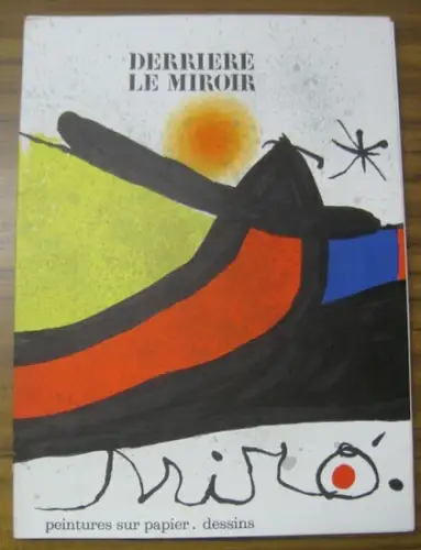 Miro, Joan. -  Pierre Alechinsky (Text): Joan Miro. Derriere Le Miroir No. 193/194 octobre-novembre 1971. Peintures sur papier. Dessins. 