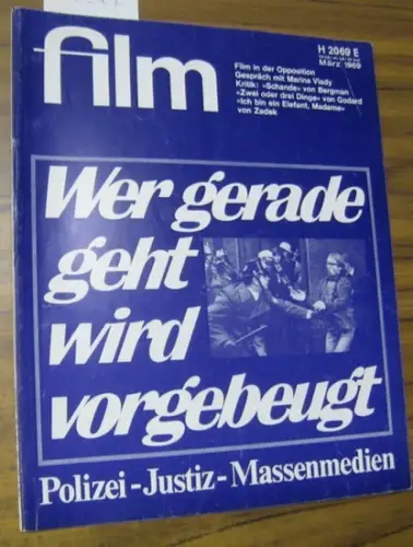 film (Fernsehen und Film).  Werner Kließ, Ilke Porath (Red.): film (später unter dem Titel "Fernsehen und Film")   Heft 3, März 1969, 7.. 