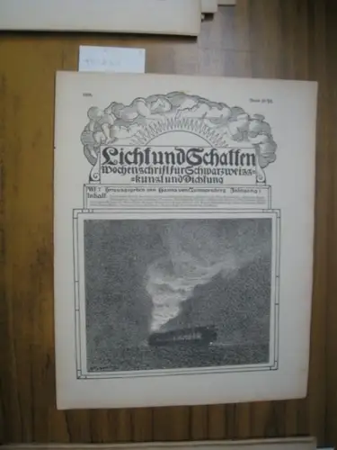 Licht und Schatten.  Hanns von Gumppenberg / Alfred Auscher  (Hrsg.) / Bruno Frank / Leo Breiner / Cäsar Fleischlen / Vicki Baum /.. 
