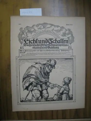 Licht und Schatten.  Hanns von Gumppenberg / Alfred Auscher  (Hrsg.) / Max Messer / Carl Busse / Frida Schanz / Hanns von Gumppenberg.. 
