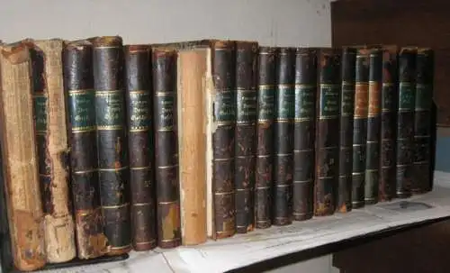 Lamprecht, Karl: Deutsche Geschichte. Bände 1 - 12 in 16 Büchern UND Ergänzungsbände 1, 2.1 und 2.2 in 3 Büchern, betitelt Zur jüngsten deutschen Vergangenheit. (Insgesamt 19 Bücher). 