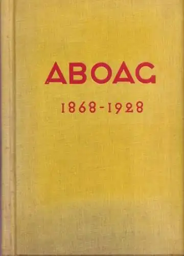 Allgemeine Omnibus-Aktien-Gesellschaft (Hrsg.): Bilder zur Geschichte der Allgemeinen Omnibus-Aktien-Gesellschaft. Zur Feier des 60-jährigen Bestehens am 25. Juni 1928. 