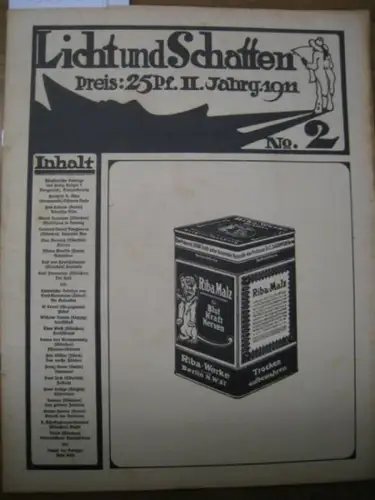 Licht und Schatten.  Hanns von Gumppenberg / Alfred Auscher (Hrsg.) / Franz Krüger / Friedrich K. Blau / Fritz Lederer / Moritz Heymann /.. 