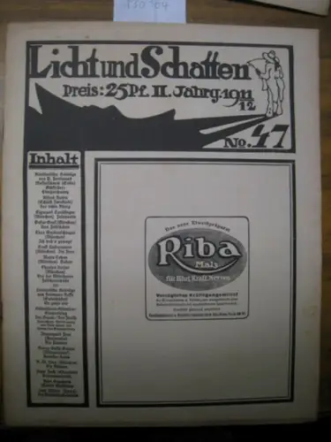 Licht und Schatten.  Hanns von Gumppenberg / Alfred Auscher (Hrsg.) Hermann Hesse / Alfred Kubin / P. Ferdinand / Sigmund Landfinger / Oskar Graf.. 