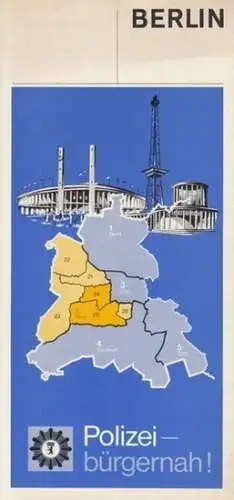 Der Polizeipräsident in Berlin. Informations- und Pressedienst (Hrsg.): Berlin. Polizei - bürgernah!. 