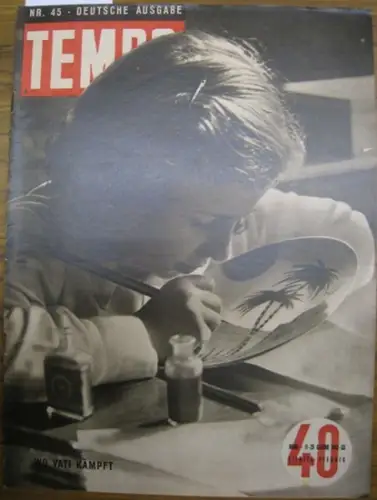 Alberto Mondadori (Hrsg.) / R. Cartoscelli (Red.): Tempo.  Nr. 45. 1942-XX, 11. - 25 Juni. Wo Vati kämpft. 