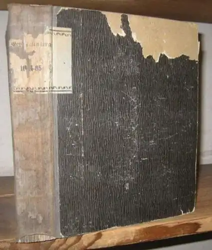 Gesetzsammlung Preußen: Doppelband: Gesetz Sammlung für die Königlichen Preußischen Staaten 1884 und 1885. Enthält die Gesetze, Verordnungen ec. vom 3. Januar bis 10. Dezember 1884.. 