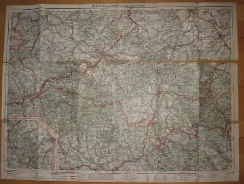 BZ am Mittag (Hrsg.): BZ-Karte Schlesisches Gebirge: Isergebirge / Glatzer Bergland -Riesengebirge. Auto-Straßen und Wander-Wege. Maßstab: 1:100.000 und 1: 150.000. 