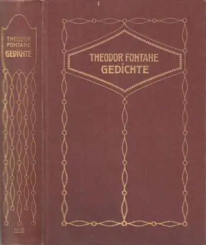 Fontane, Theodor: Gedichte. 