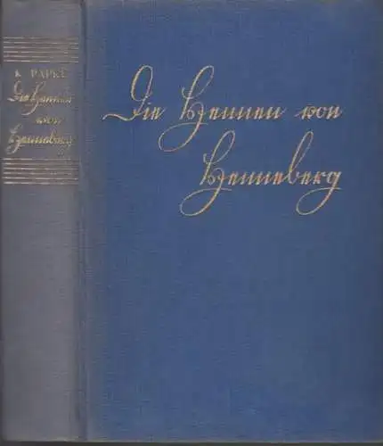 Papke, K(äthe): Die Hennen von Henneberg. Historische Erzählung. - Widmungsexemplar !. 