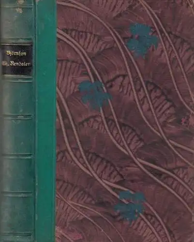 Björnson, Björnstjerne. - übersetzt von W. Lange: Thomas Rendalen. Ein Roman. Vollständige Ausgabe. 