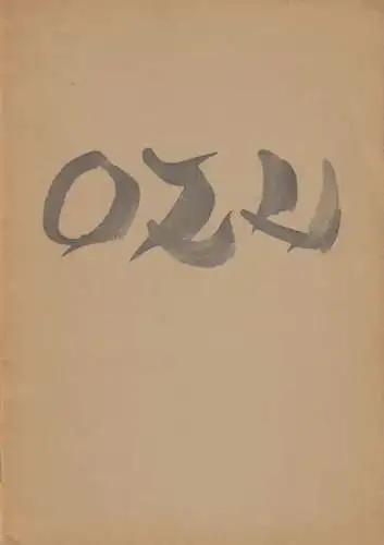 OZU Yasujiro. - zusammengestellt von Heinz Steinberg: Sechs Filme von Ozu. Dokumentation mit einigen Hinweisen zum japanischen Film. 