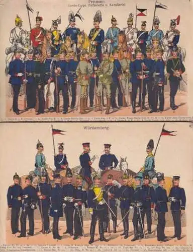 Ruhl, Moritz: Wie sahen die Kriegsheere in den Kämpfen vor 100 Jahren aus? Ein Album mit 120 Militärtypen der verschiedenen Heere zur Zeit der Befreiungskriege. 