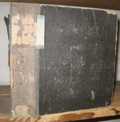 Gesetzsammlung Preußen: Doppelband: Gesetz Sammlung für die Königlichen Preußischen Staaten 1886 und 1887. Enthält die Gesetze, Verodnungen ec. Vom 17. Juni 1885 bis 17. Dezember.. 