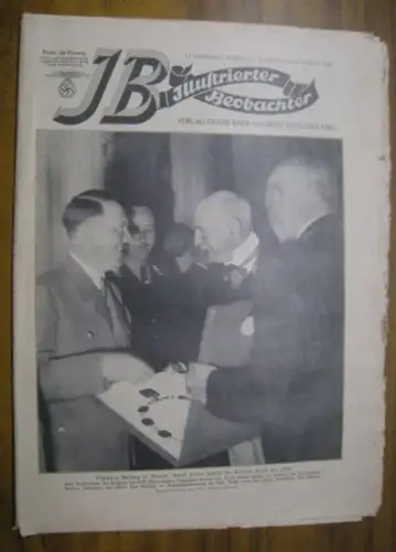 IB Illustrierter Beobachter. - Olympia Berlin. - Fotos: Heinrich Hoffmann u. a: Illustrierter Beobachter. Donnerstag, 6. August 1936. 11. Jahrgang, Folge 32. 