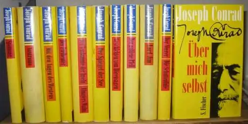 Conrad, Joseph: Gesammelte Werke in Einzelbänden: 11 Bände [von 19] der Reihe: Es liegen vor: 1. Spannung   Ein Roman aus der napoleonischen Zeit.. 