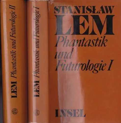Lem, Stanislaw - Beate Sorger, Wiktor Szacki (Übers.): Phantastik und Futurologie. 1. und 2. Teil in 2 Bänden (= Stanislaw lem - Werke in Einzelausgaben). 