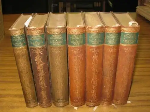 Schnitzler, Arthur: Gesammelte Werke von Arthur Schnitzler in zwei Abteilungen. Komplett in 7 Bänden. Erste Abteilung: Die Erzählenden Schriften in drei Bänden: Novellen UND Der Weg ins Freie / Zweite Abteilung: Die Theaterstücke in vier Bänden. 