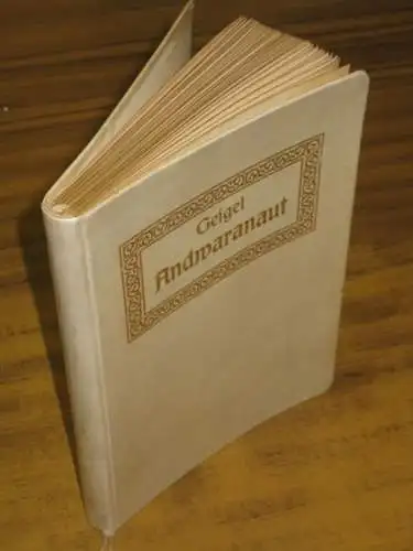 Geigel, Alois: Andwaranaut - Ueber ( Über ) Wissen und Glauben. 