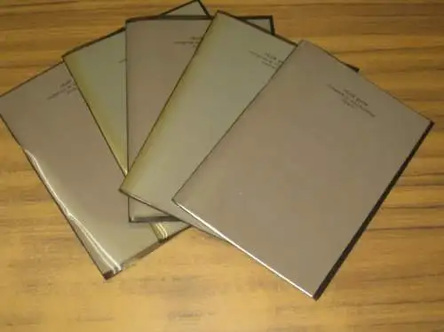 Gerbl, Ricoh: ricog gerbl verharren in zwischenstopps 1) flußgrün 2) rundrotbraun 3) dunkelorange 4) dunkelweiss und 5) dunkelblau. 