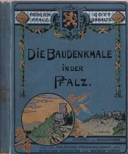 Pfälzische Kreisgesellschaft des bayerischen Archtitecten- und Ingenieur-Vereins (Hrsg.): Die Baudenkmale in der Pfalz - 2. Band apart. 