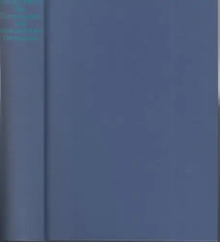 Picht, Georg. - mit einer Einführung von Hellmut Flashar: Die Fundamente der griechischen Ontologie ( = Vorlesungen und Schriften, Studienausgabe ). 