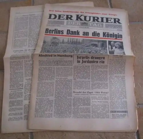 Kurier, Der. - Elizabeth II: Der Kurier. Freitag, 28. Mai 1965. Nr. 122 des 21. Jahrgangs. 