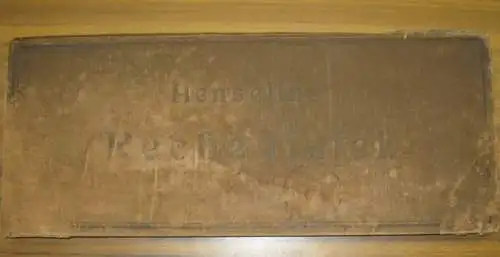 Henselin, Adolf: Rechentafel, enthaltend das grosse Einmaleins bis 999 mal 999 mit einer Einrichtung, die es ermöglicht, jedes gesuchte Resultat, sowohl für die Multiplikation als.. 