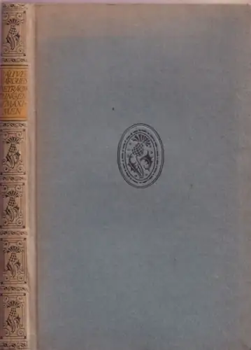 Vauvenargues, Luc de Clapiers ( Lukas von Clapier ) / Ernst Hardt (Übers.): Betrachtungen und Maximen. 