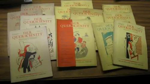 Querschnitt, Der.   Wedderkop, H. v. (Hrsg.)   Wittner, Victor (Red.)   Virginia Woolf, Paul Valery, Arnold Schönberg, Anton Kuh, Franz Werfel.. 